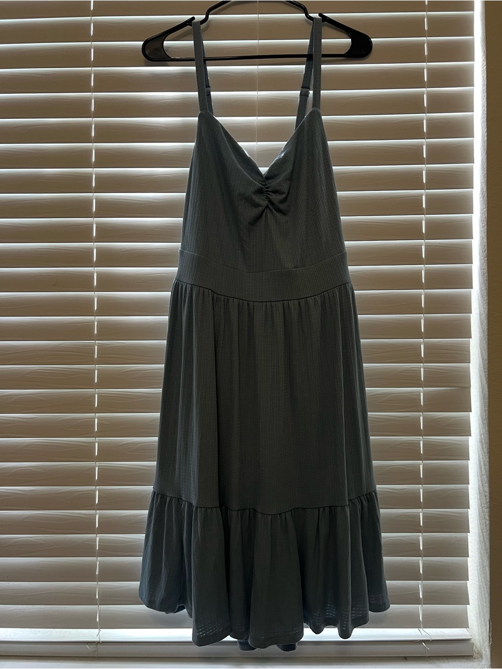 Torrid Blue Mini Dress with Adjustable Straps